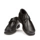 H-Pinoso's Siyah Erkek Cırtcırtlı Ayakkabı