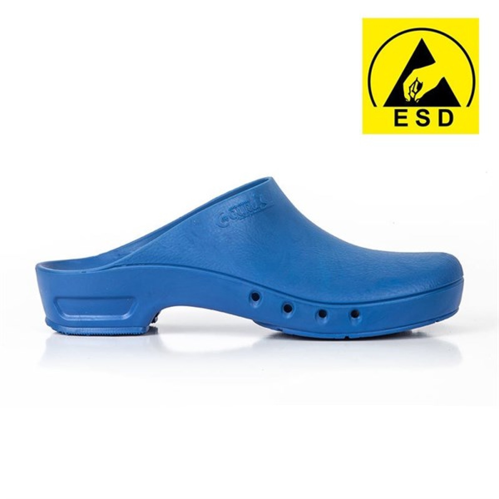 https://www.sabomar.com/SterileAble Antistatic Operating Room Slipper - Sax Blue