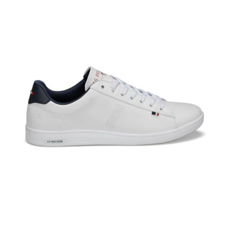 U.S. Polo Franco 9PR Beyaz Erkek Sneaker Ayakkabı