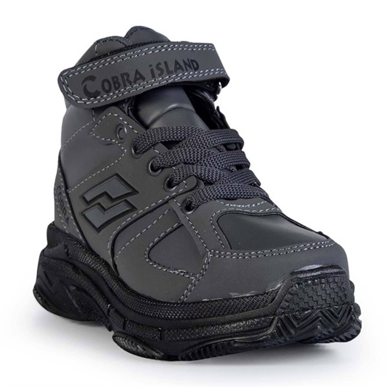 https://www.sabomar.com/Cobra Island Kids Boots - Gray