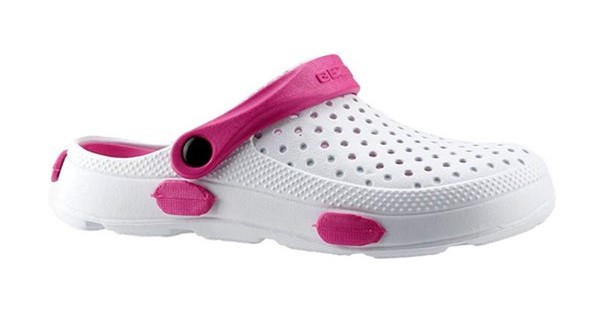 https://www.sabomar.com/Gezer White - Pink Crocs Slippers