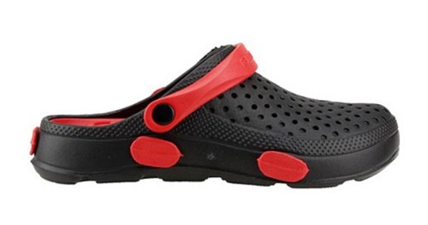 https://www.sabomar.com/Gezer Eva Black - Red Crocs Sabo Slippers