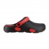 Gezer Eva Black - Red Crocs Sabo Slippers