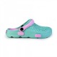 Gezer Eva Green - Pink Crocs Sabo Slippers