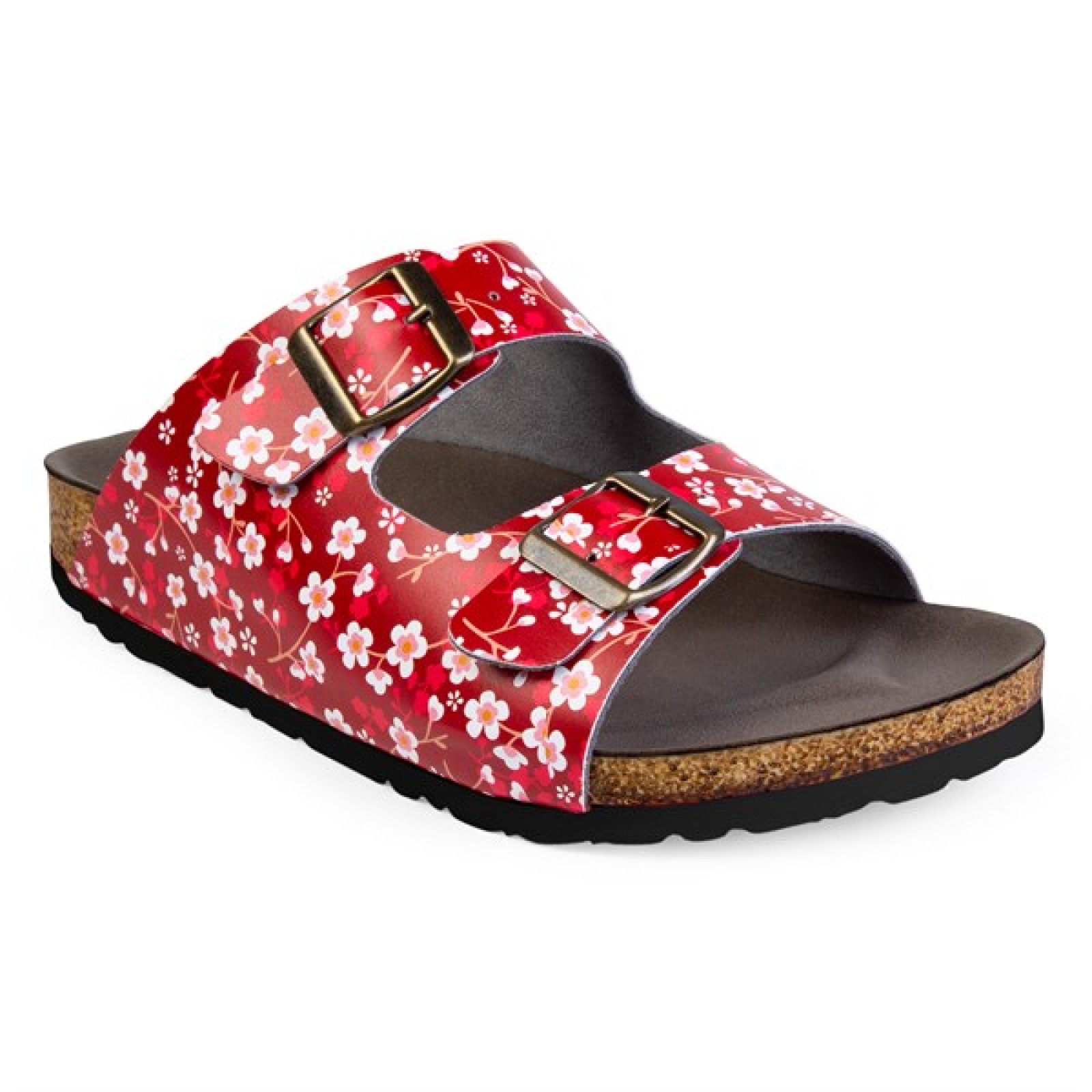 https://www.sabomar.com/Hogus Valley Red Floral Patterned Summer Slippers