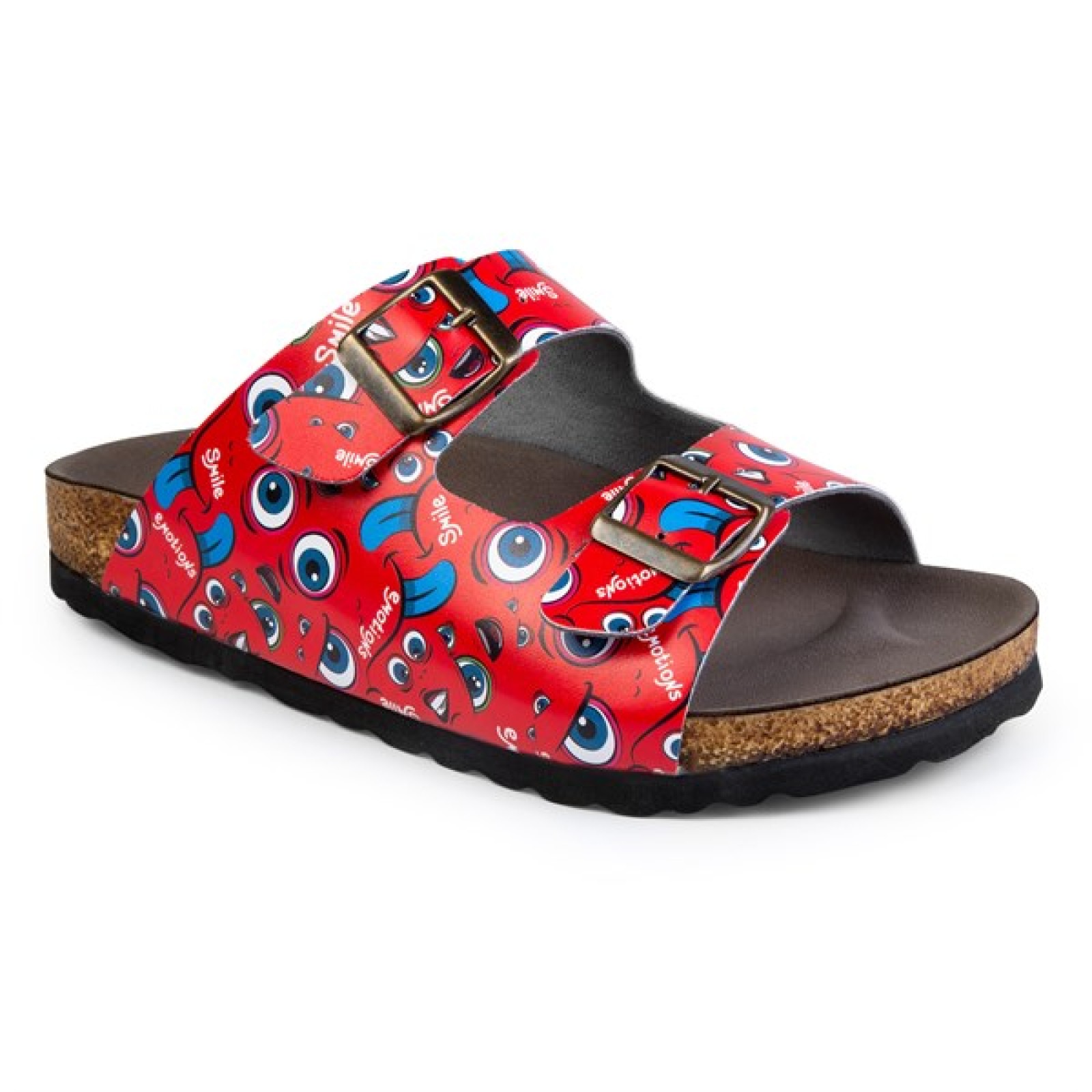 https://www.sabomar.com/Hogus Valley Red Emoji Patterned Summer Slippers