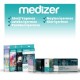 Medizer Meltblown Milk Brown Surgical Mask - 10 Boxes of 10