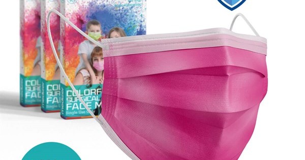 https://www.sabomar.com/Medizer Meltblown Fuchsia Surgical Mask - 3 Boxes of 10
