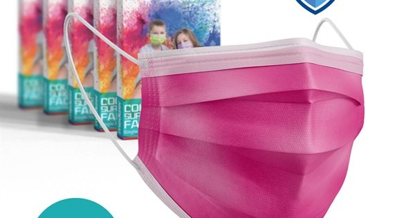 https://www.sabomar.com/Medizer Meltblown Fuchsia Surgical Mask - 5 Boxes of 10