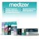 Medizer Meltblown Navy Blue Surgical Mask - 10 Boxes of 10