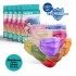 Medizer Color Series Color Full Ultrasonic Surgical Mouth Mask 3 Layers 5 Boxes of 10 - Nose Wire