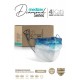 Medizer Diamond Serisi Desenli 4 Katlı Cerrahi Maske - Blue Cristale 50 Adet
