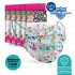 Medizer Spring Flowers Pattern Full Ultrasonic Surgical Mask 3 Layers Meltblown Fabric 5 boxes of 10 Nose Wire