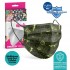 Medizer Urban Patterned Full Ultrasonic Surgical Mouth Mask 3 Layers Meltblown Fabric 10 Boxes of 10 - Nose Wire
