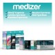 Medizer Meltblown Black Faces Pattern Surgical Mask - 10 Box of 10