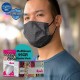 Medizer Meltblown Black Faces Pattern Surgical Mask - 3 Box of 10