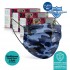Medizer Meltblown Blue Camouflage Patterned Surgical Mask - 150 pcs