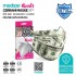 Medizer Meltblown Dollar Pattern Surgical Mask 10 Pcs 1 Box