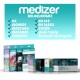 Medizer Meltblown Mandala Desenli Cerrahi Maske - 50 Adet Medizer Meltblown Mandala Desenli Cerrahi Maske - 50 Adet