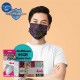 Medizer Meltblown Black Brush Desenli Cerrahi Maske - 150 Adet