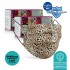 Medizer Leopard Pattern Full Ultrasonic Surgical Mouth Mask 3 Layers Meltblown Fabric 100 Pieces - Nose Wire