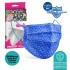 Medizer Blue Hospital Pattern Full Ultrasonic Surgical Mouth Mask 3 Layers Meltblown Fabric 10 Boxes of 10 - Nose Wire