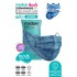 Medizer Meltblown Blue Rain Patterned Surgical Mask 10 Pack of 10