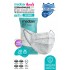 Medizer Meltblown White Triangle Patterned Surgical Mask 3 Pack of 10