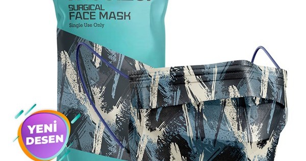 https://www.sabomar.com/Medizer Meltblown Brush Pattern Surgical Mask 5 Pack of 10