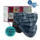 Medizer Man Series 2 Meltblown Fabric 3 Layers Ultrasonic Surgical Mouth Mask 5 Patterns - Nose Wire 50 Pieces