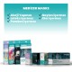 Medizer Meltblown Youngers Serisi Cerrahi Maske 5 Desen - 50 Adet