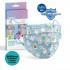 Medizer Cute Ghost Pattern Meltblown Fabric Surgical Kids Mask 1 Box of 10 - Nose Wire