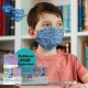 Medizer Meltblown Mavi Araba Desenli Cerrahi Çocuk Maskesi - 10'lu 10 Kutu
