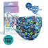 Medizer Meltblown Cute Bacteria Patterned Surgical Kids Mask - 10 Boxes of 10