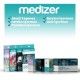Medizer Meltblown Renkli Ayıcıklar Desenli Cerrahi Çocuk Maskesi - 10'lu 10 Kutu