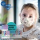 Medizer Meltblown Renkli Ayıcıklar Desenli Cerrahi Çocuk Maskesi - 10'lu 5 Kutu