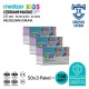 Medizer Meltblown Black Surgical Kids Mask - 150pcs