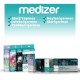 Medizer Meltblown Pink Teddy Bear Patterned Surgical Kids Mask - 50 Pieces