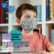Medizer Meltblown School Patterned Surgical Kids Mask - 50 Pieces
