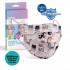 Medizer Meltblown Pink Cute Cats Patterned Surgical Kids Mask - 10 Boxes of 10