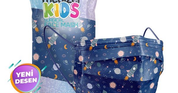 https://www.sabomar.com/Medizer Meltblown Galaxy Pattern Surgical Child Mask 3 Pack of 10