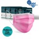 Medizer Meltblown Pembe Cerrahi Maske - 150 Adet