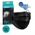 Medizer Meltblown Black Surgical Mask - 10 Box of 10