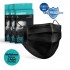 Medizer Meltblown Black Surgical Mask - 3 Box of 10