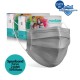 Medizer Spunbond Gri Cerrahi Maske - 100 Adet