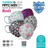 Qzer Moud's Luminary Series 1 Patterned FFP2 Protected N95 Mask 50 Pcs