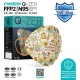 Qzer Baykuş Desenli FFP2 N95 Maske - 10 Adet