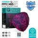 Qzer Fuşya Desenli FFP2 N95 Maske - 10 Adet