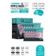 Qzer April Desenli 5 Katmanlı FFP2 N95 Maske 10 Adet