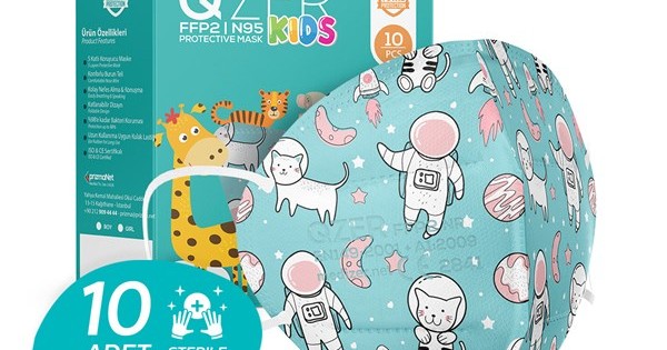 https://www.sabomar.com/Qzer Space Cat Pattern 5 Layer Child FFP2 N95 Mask 10 Pcs